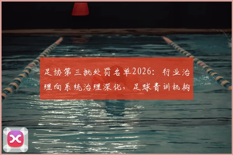 足协第三批处罚名单2026:行业治理向系统治理深化,足球青训机构与教练员需关注的核心要点